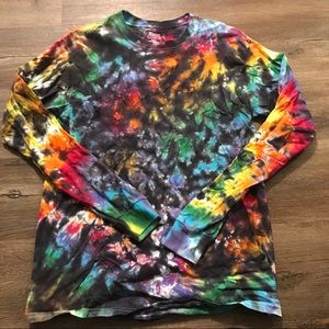 HANDWASHED TIE DYE LONG SLEEVED